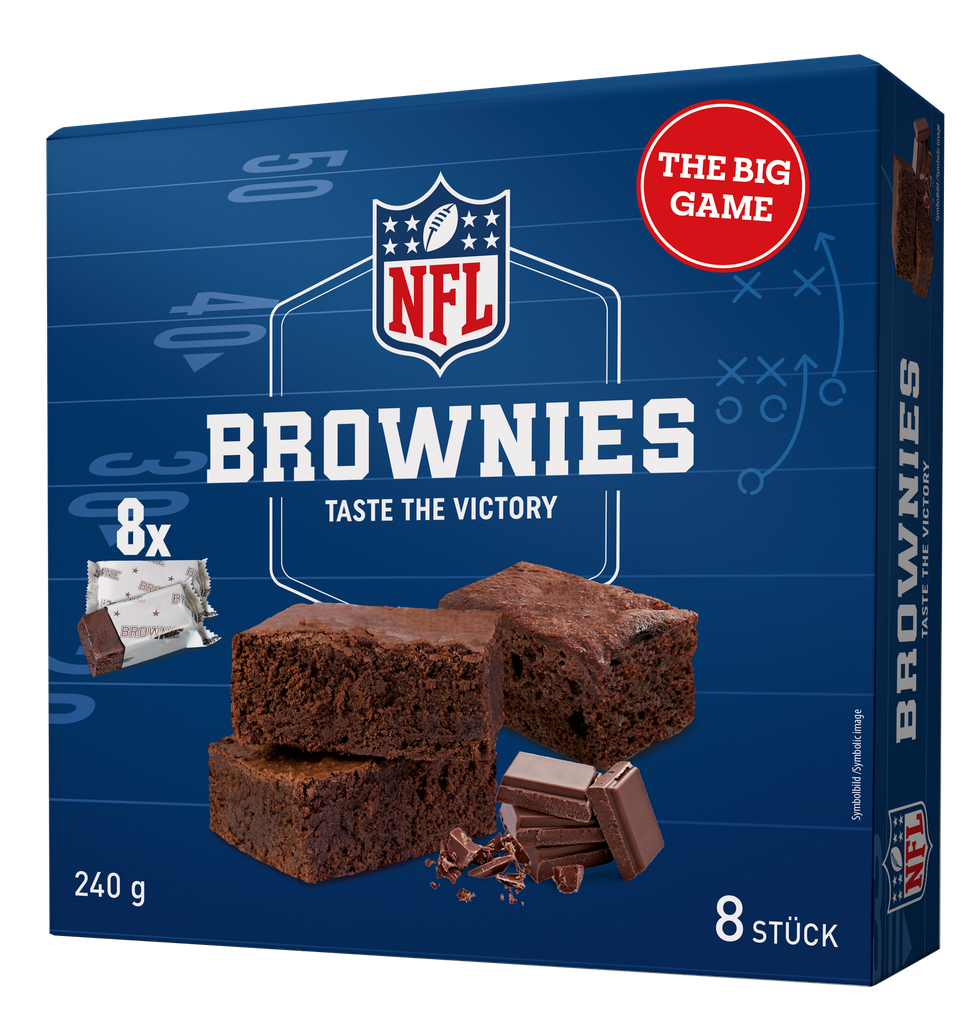 NFL Brownies 240g (8x30g)