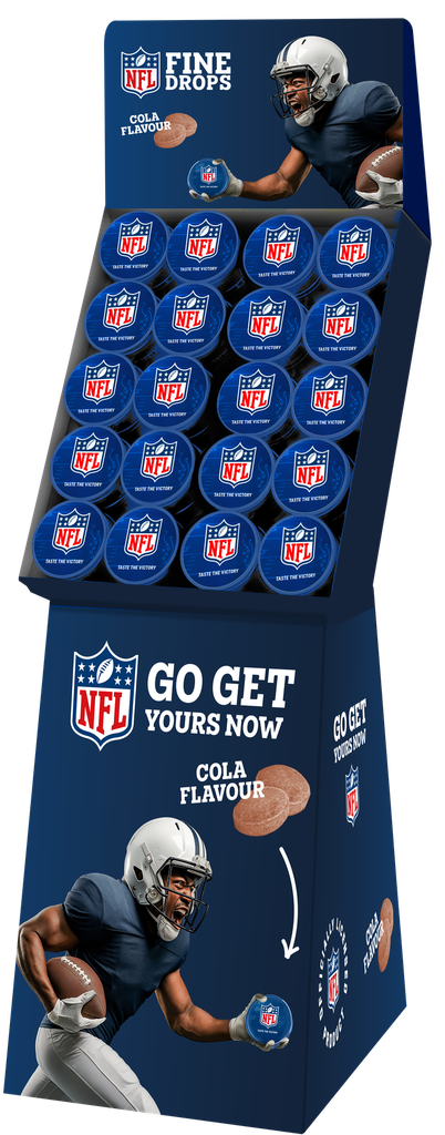 NFL Cola-flavored candies 60x200g