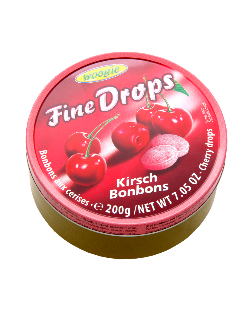 Candies with cherry flavour 200g