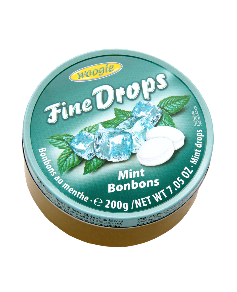 Candies with mint flavour 200g