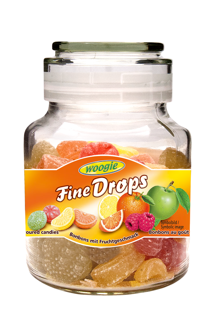 Candies with fruits mix flavour 300g