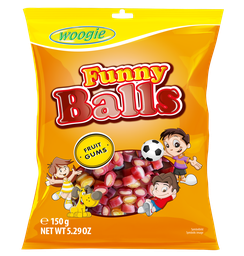 [95522] Fruit gums Funny Balls 150g