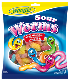 [92315] Sour Worms 250g