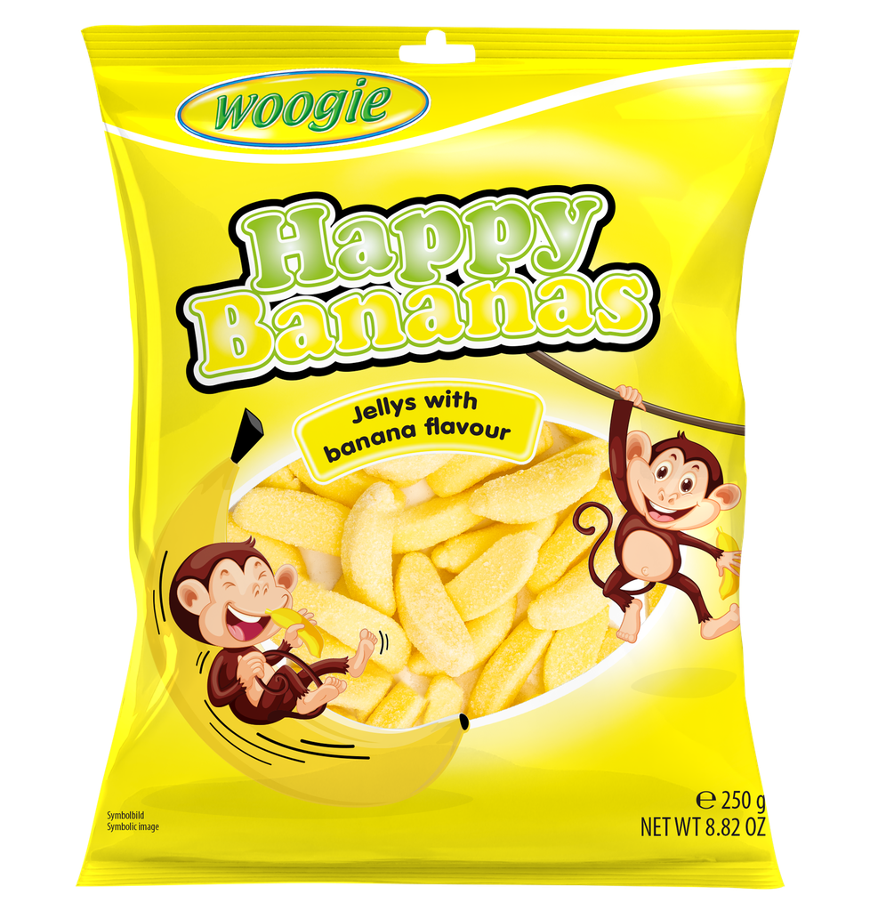 Foam-sugar bananas 250g