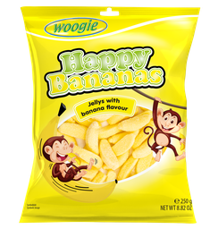 [95682] Foam-sugar bananas 250g