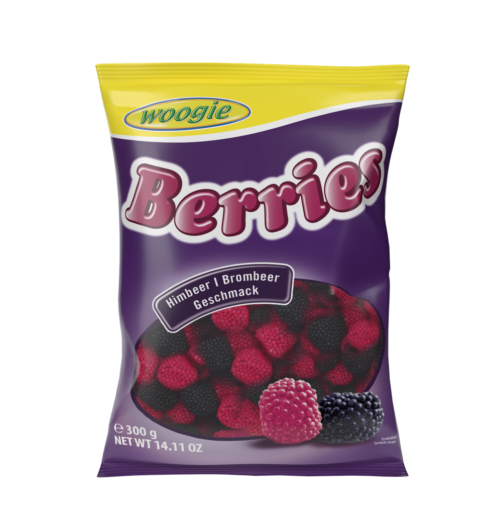Fruit gum berries selection 300g