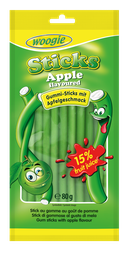 [95044] Apple flavoured candy with filling 80g