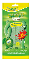 [95956] Apple flavoured candy with sugar coating 80g