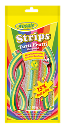 [95517] Fruit gum rainbow strips 80g