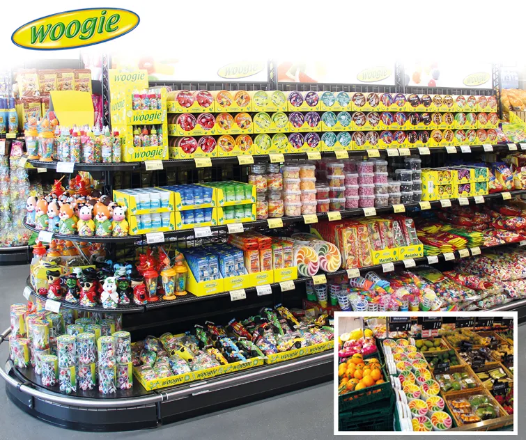 Makarena jellies with fruit flavour 200g