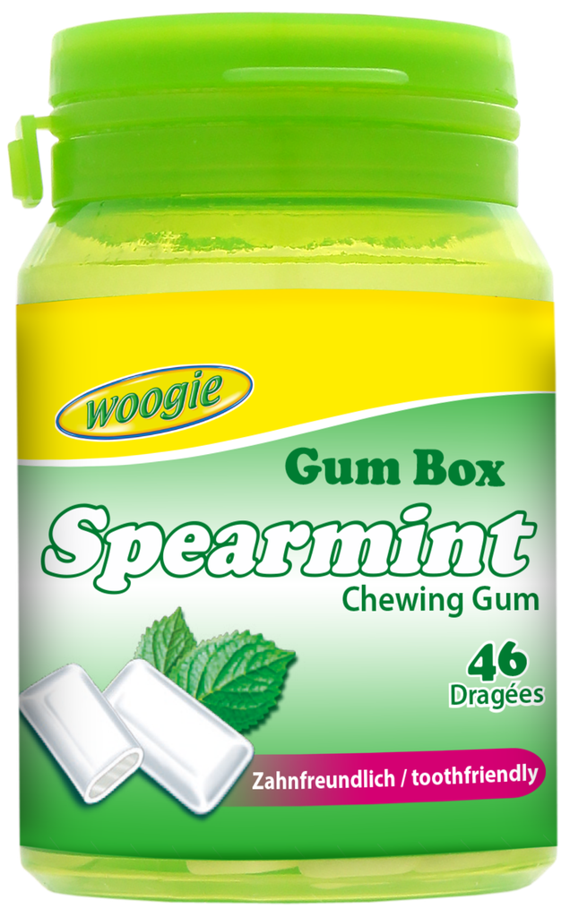 Chewing gum spearmint sugar free 64,4g