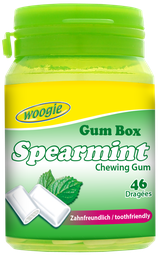 [88670] Chewing gum spearmint sugar free 64,4g