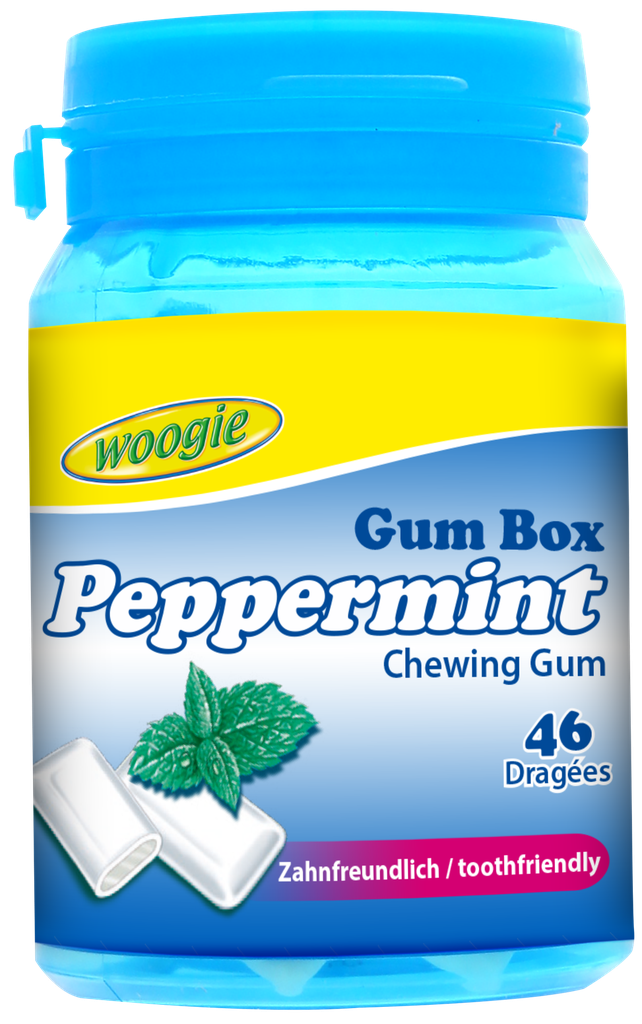 Chewing gum peppermint sugar free 64,4g