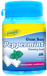 [88672] Chewing gum peppermint sugar free 64,4g