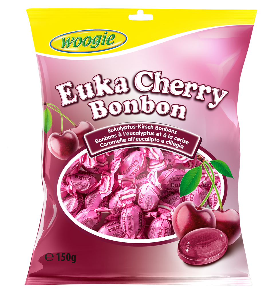 Eukalyptus-cherry candies 150g
