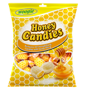 Candies with honey filling 150g