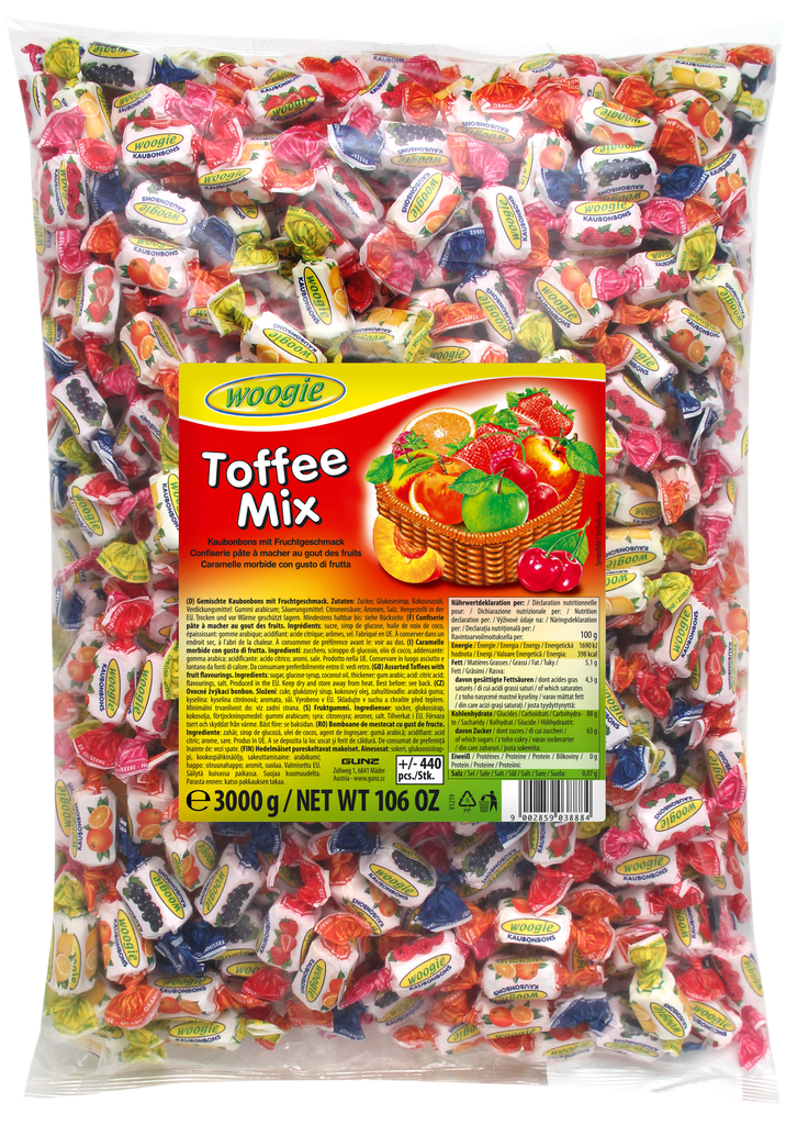 Chewy toffee mix 3kg