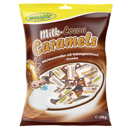 [89574] Milk caramels cocoa 250g