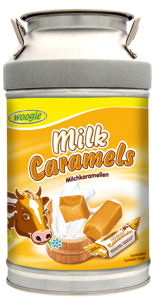 Milk caramels churn money box 250g