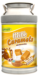 [90893] Milk caramels churn money box 250g
