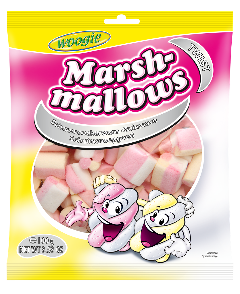 Marshmallows twist 100g