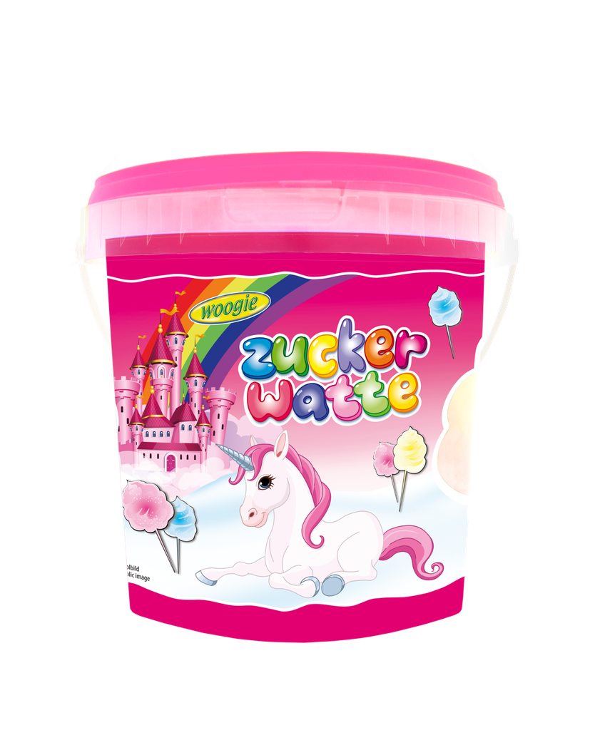 Unicorn Candy floss bucket 50g