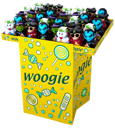 [88128] Ghost train figures moneybox with sugar pearls 42x110g display