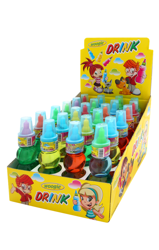 Drink with strawberry flavour 24x70ml counter display