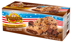[88371] Choco Chip Cookies with chocolate cream filling 130g