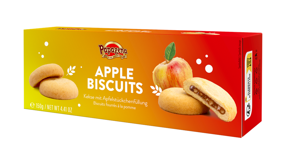 Biscuits with apple filling 150g