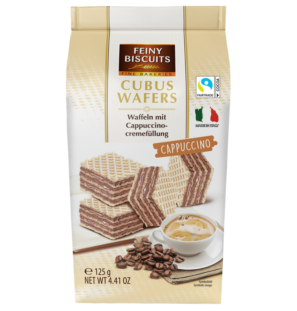 Cubus Wafers Cappuccino 125g