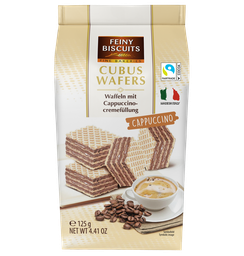 [93438] Cubus Wafers Cappuccino 125g