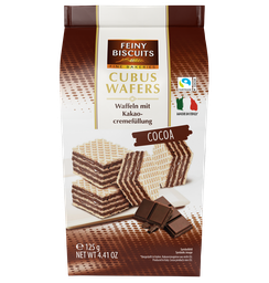 [93436] Cubus Wafers Cocoa 125g