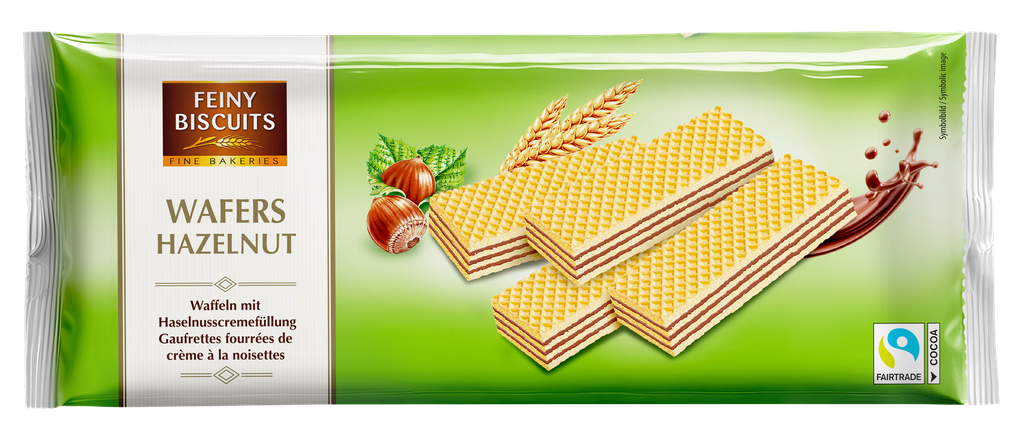 Wafers with hazelnut filling 250g