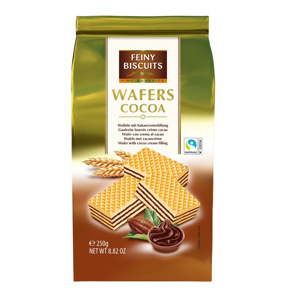 Wafers with cocoa filling 250g