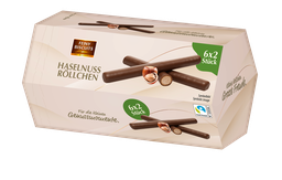 [96701] Hazelnut wafer rolls 150g (6x25g)