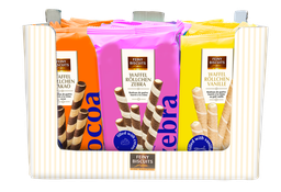 [96363] Wafer Rolls mixed case 150g