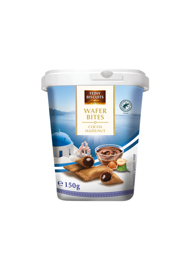 Wafer bites chocolate-hazelnut 150g