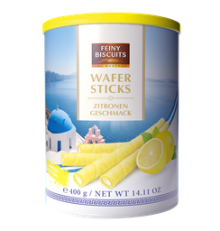 [96280] Wafer rolls with lemon-flavored cream 400g