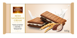 [94883] Sandwich biscuits cocoa with cream filling 185g