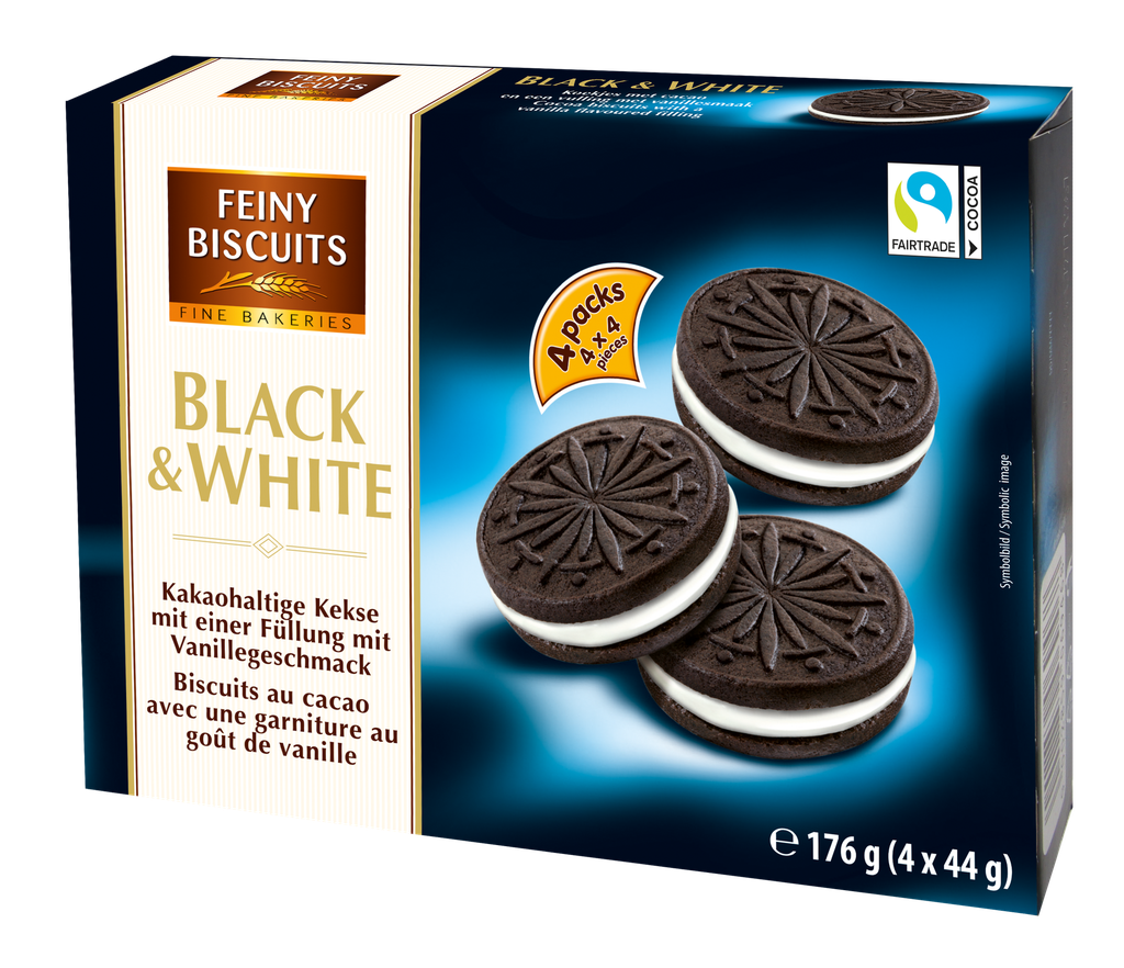 Cookies black & white 176g