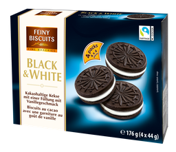 [87887] Cookies black & white 176g