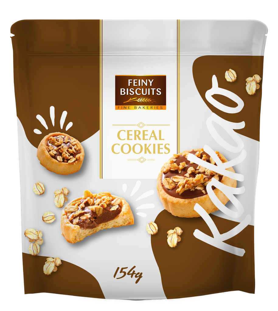 Cereal cookies cocoa 154g