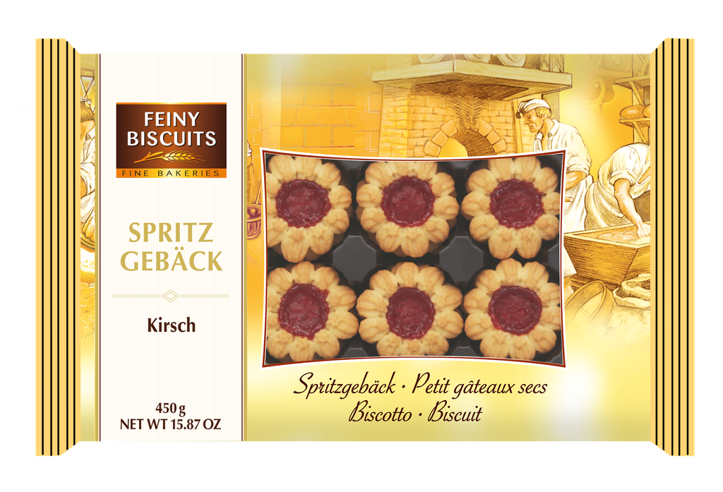 Crispy biscuit with sour cherry 450g