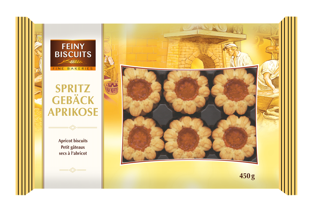 Crispy biscuit with apricot 450g