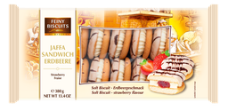 [94186] Jaffa sandwich strawberry-cream 380g