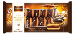 [91618] Jaffa Sandwich chocolate cream-cherry 380g