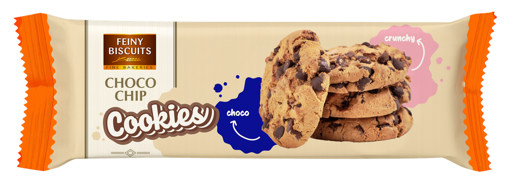 Cookies with chocolate chips 125g
