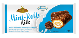 [94201] Mini-Rolls Milk 222g