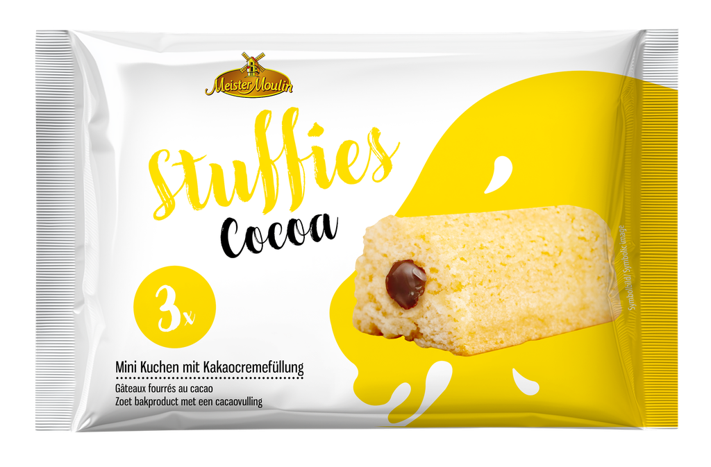 Stuffies Mini cakes with cocoa cream 3x45g